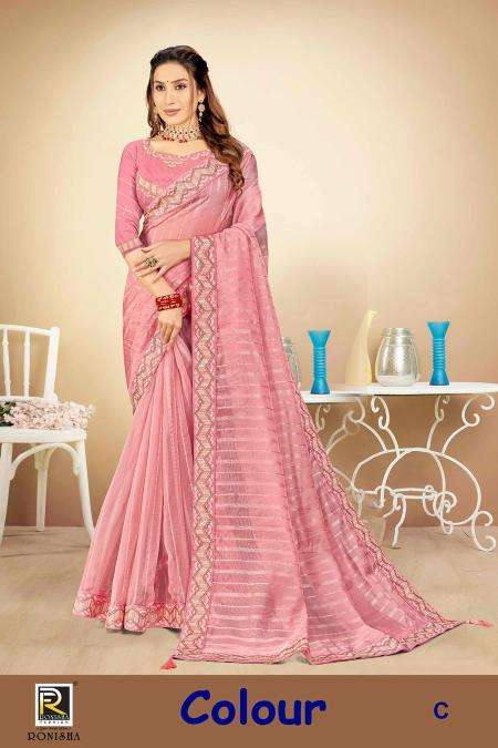 Ronisha Colour Wholesale saree market in Surat