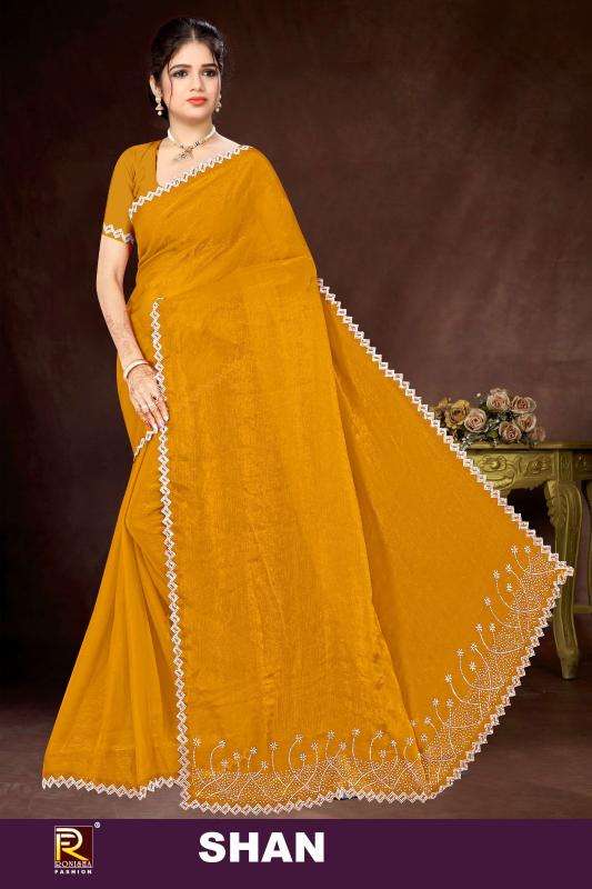 Ronisha Shan Saree wholesale price in Bangalore