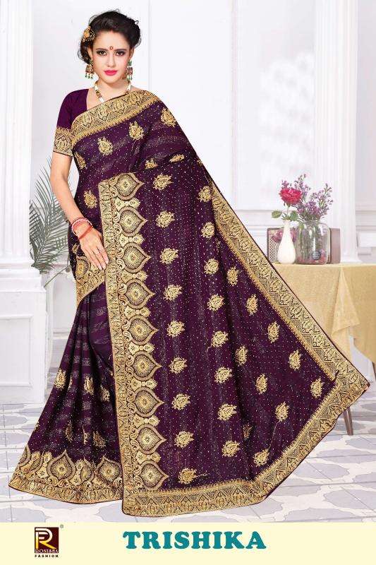 Ronisha Trishika Partywear sarees in Ahmedabad