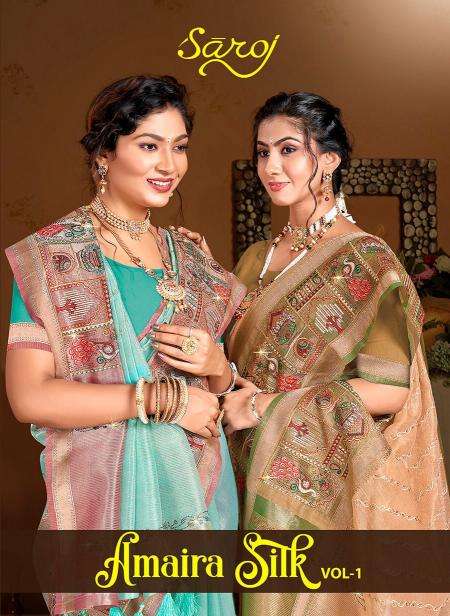 Saroj Amaira silk vol.1 Surat Saree online shopping