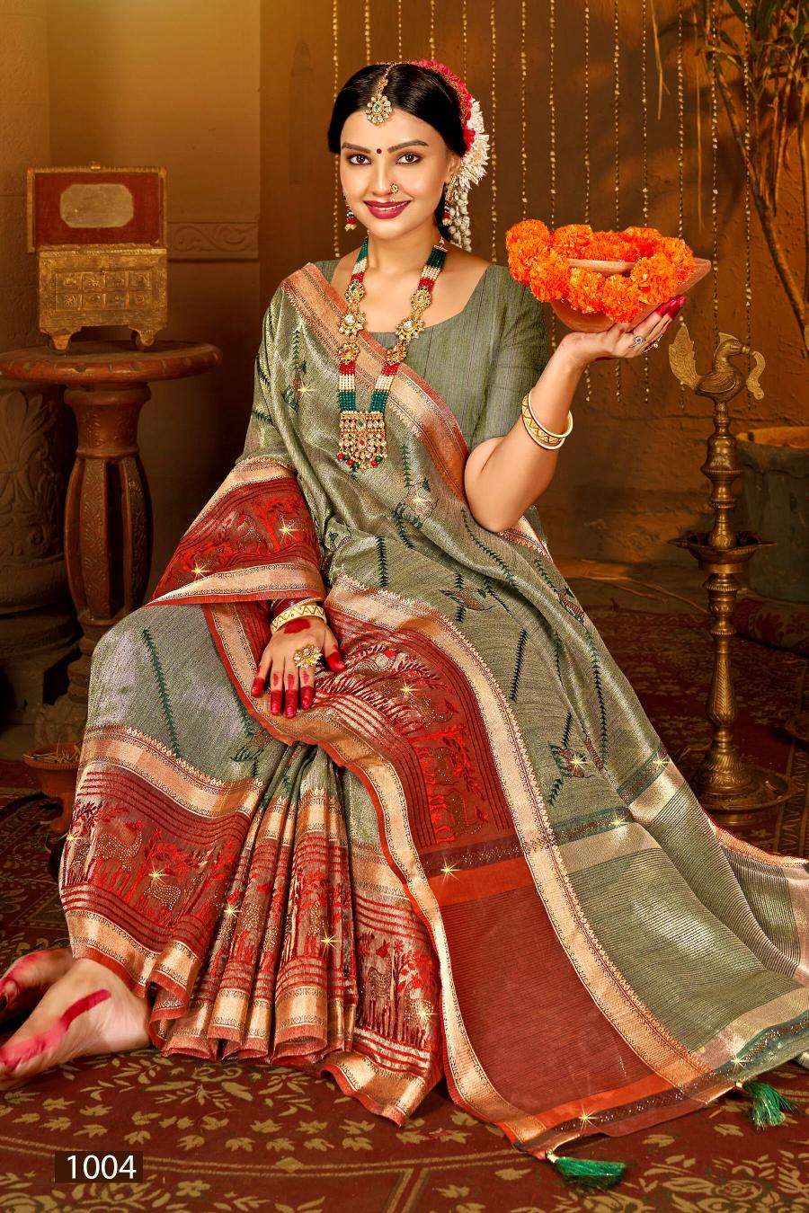 Saroj Amaira silk vol.4 Surat Saree catalog