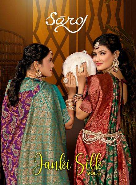 Saroj Janki Silk vol.5 Surat saree wholesale suppliers