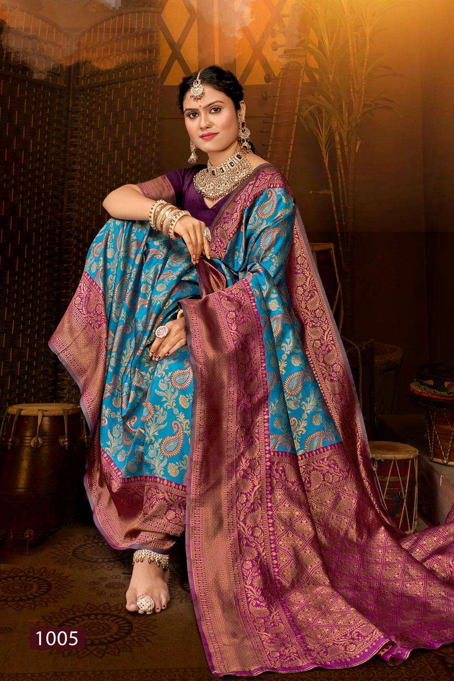 Saroj Janki Silk vol.5 Surat saree wholesale suppliers