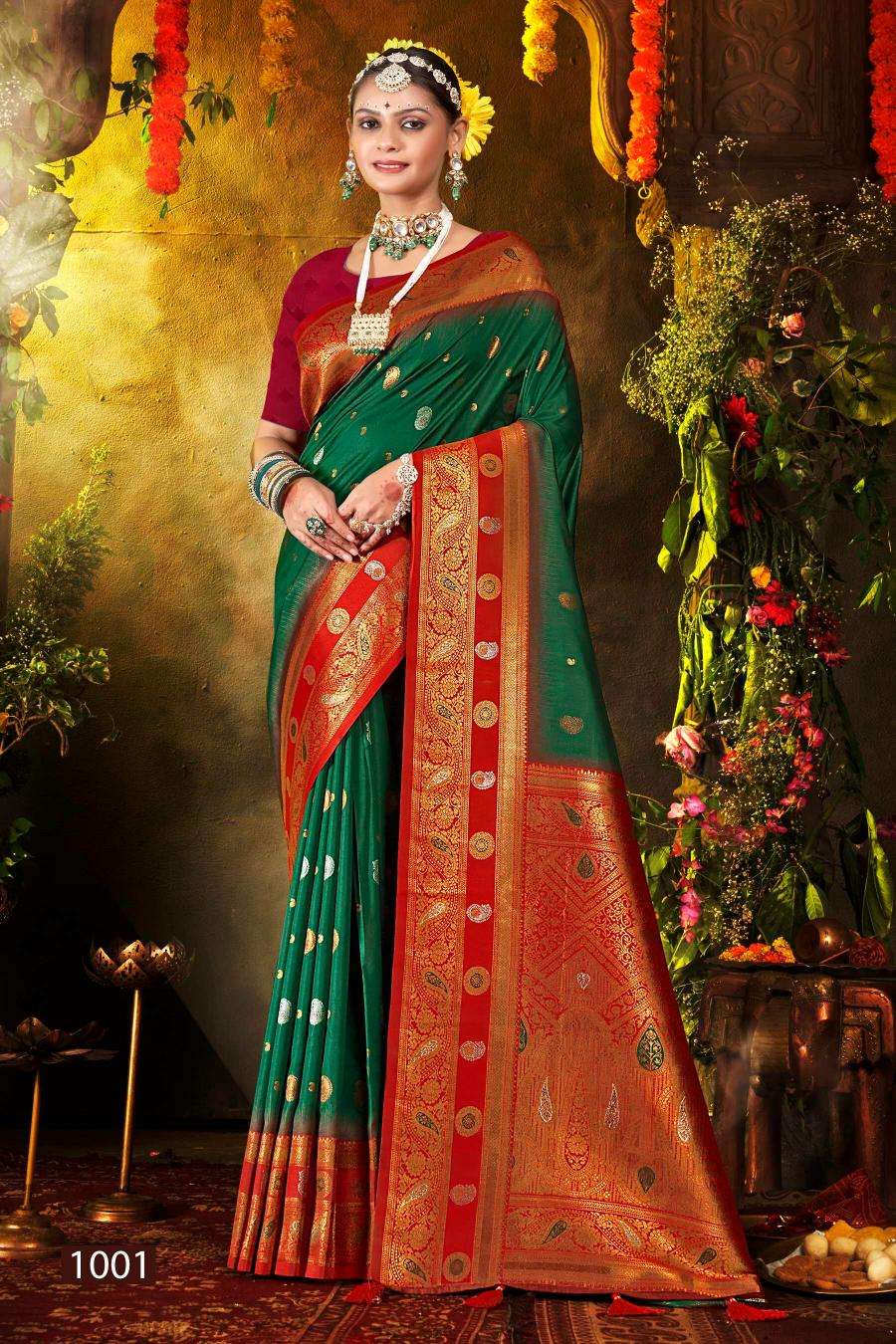 Saroj Meraki silk vol.2 50*600 Best saree collection online