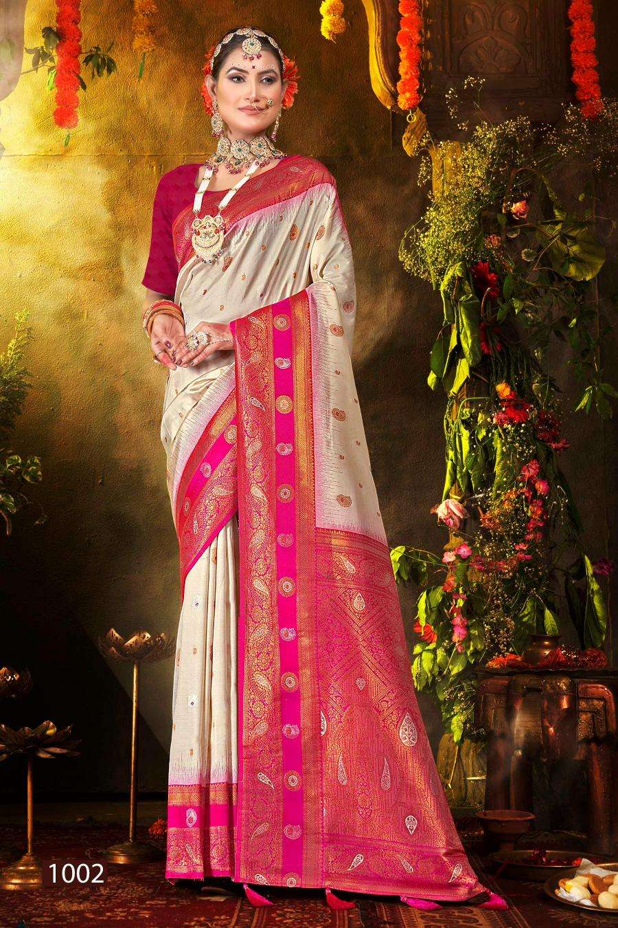 Saroj Meraki silk vol.2 50*600 Best saree collection online