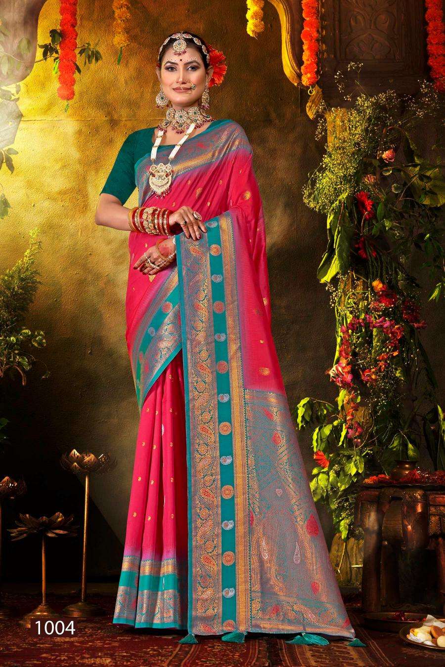 Saroj Meraki silk vol.2 50*600 Best saree collection online