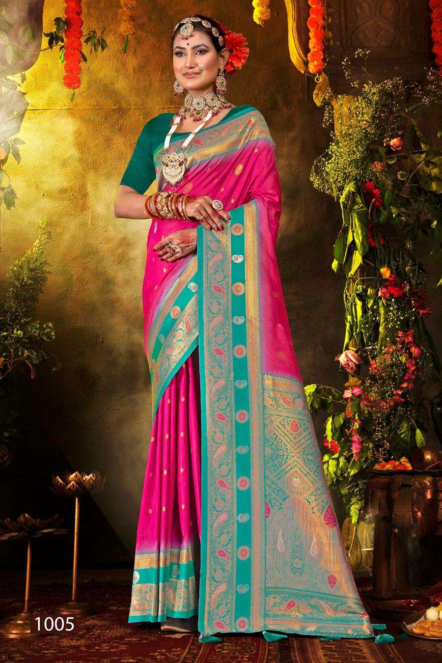 Saroj Meraki silk vol.2 50*600 Best saree collection online