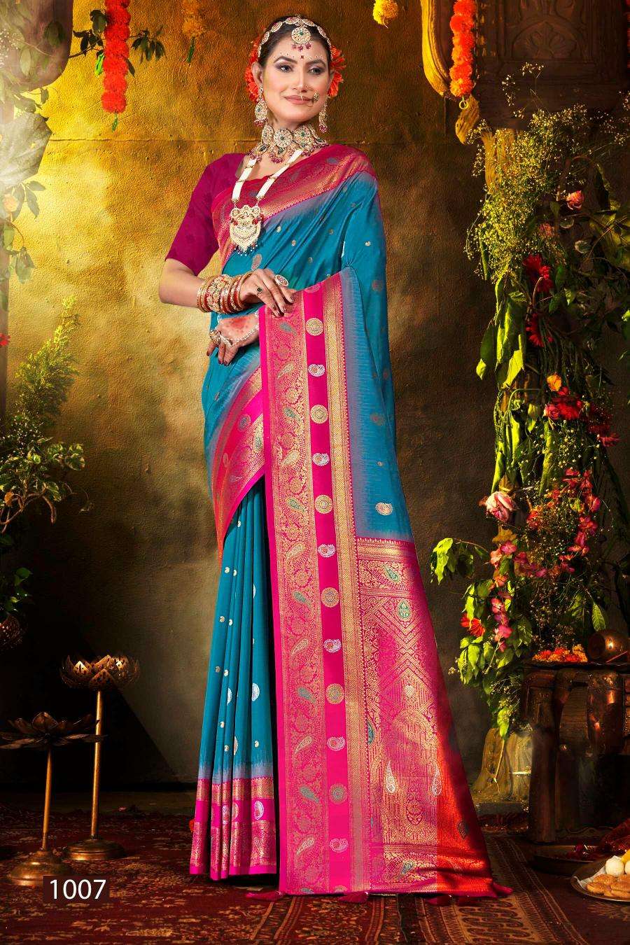 Saroj Meraki silk vol.2 50*600 Best saree collection online