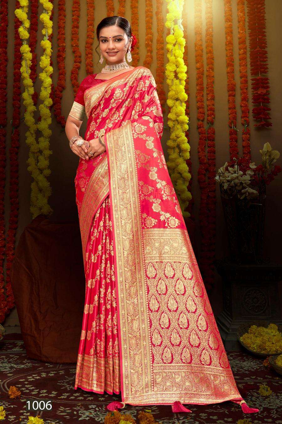 Saroj Milan Satin silk vol.2 Saree suppliers