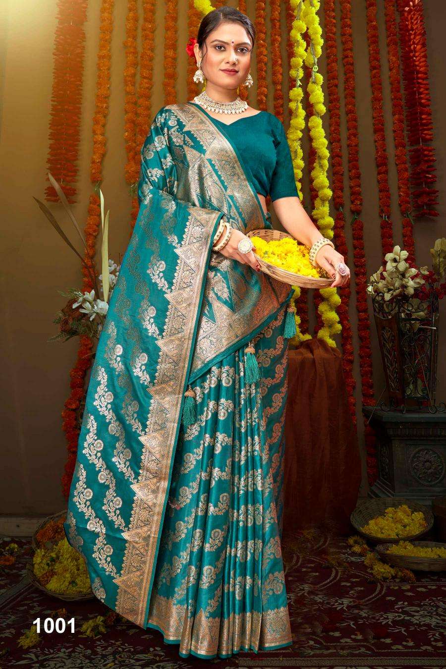 Saroj Milan Satin silk vol.3 Wholesale Saree distributors