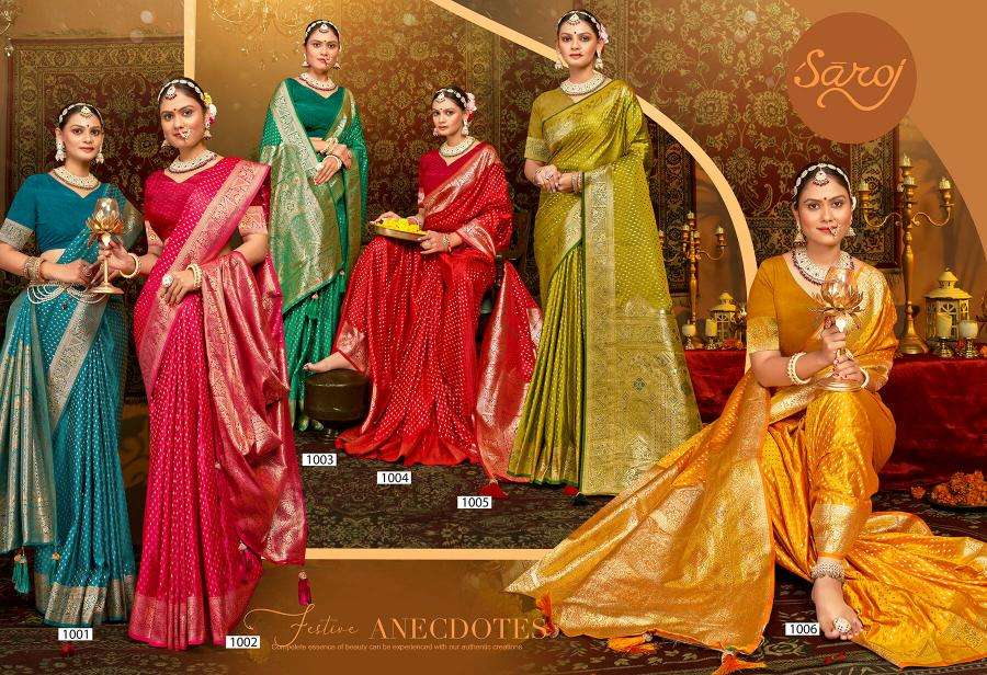 Saroj Milan Satin silk vol.4 Indian Saree wholesalers