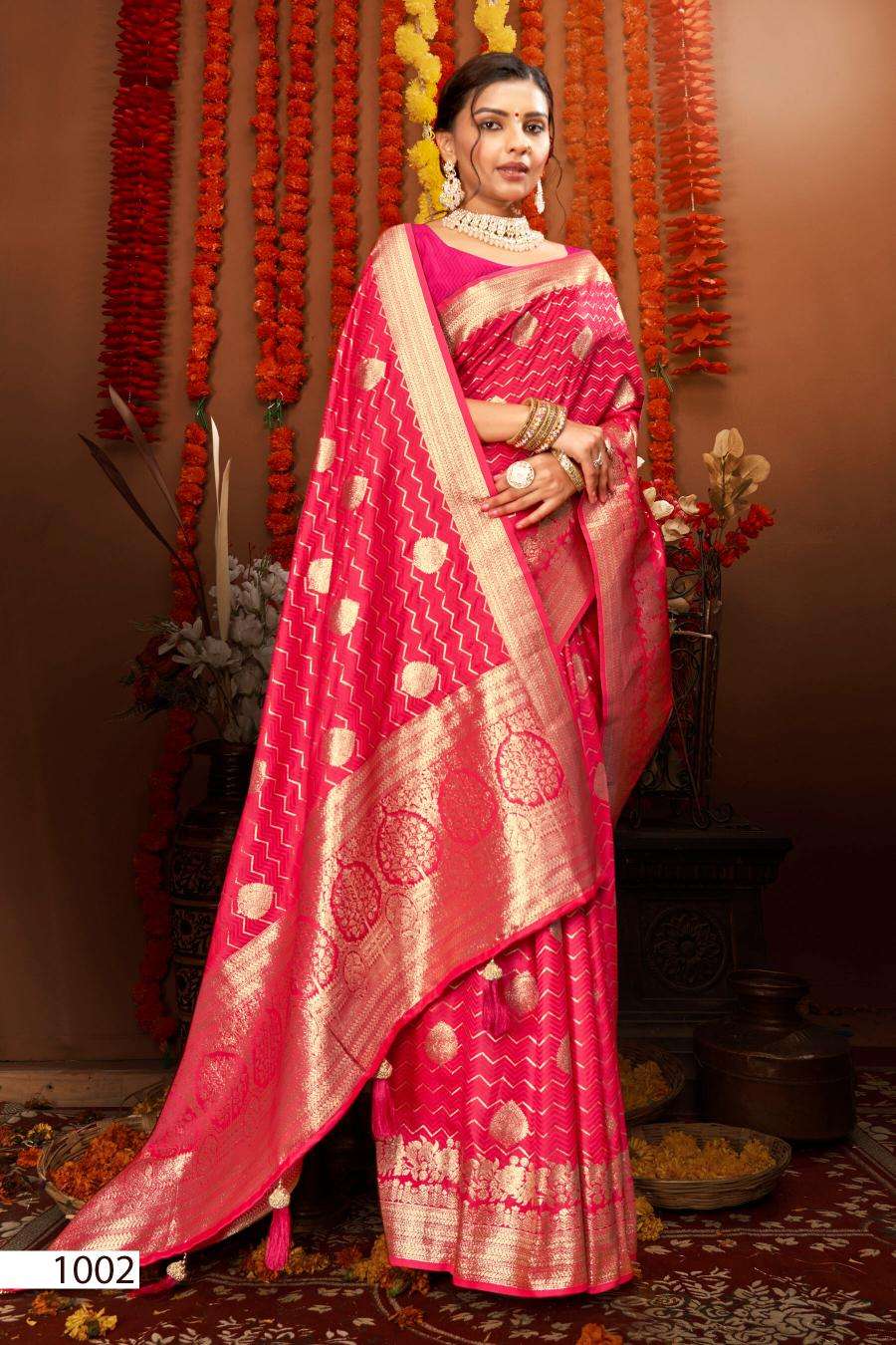 Saroj Milan Satin silk vol.6 Surat silk saree wholesalers