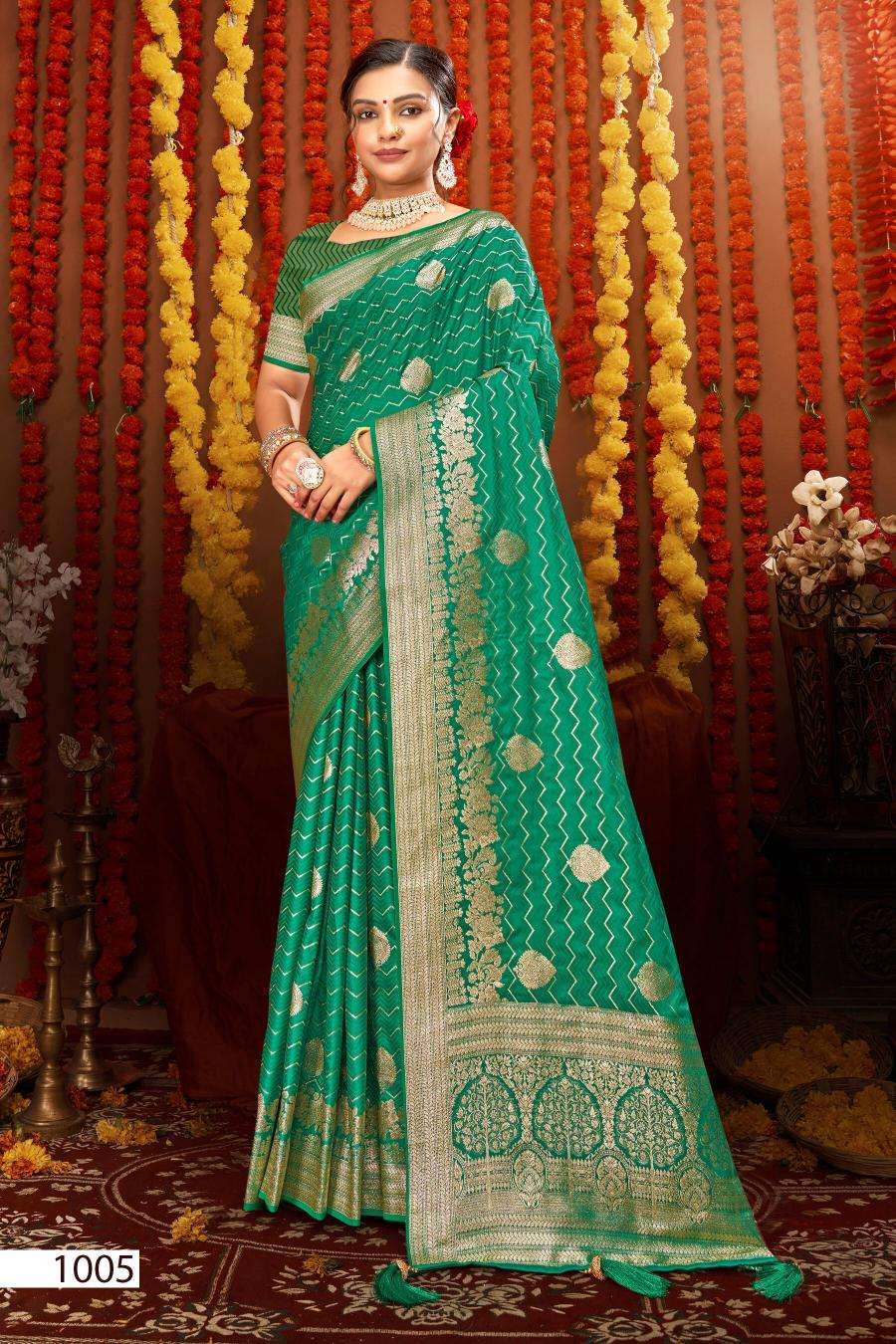 Saroj Milan Satin silk vol.6 Surat silk saree wholesalers