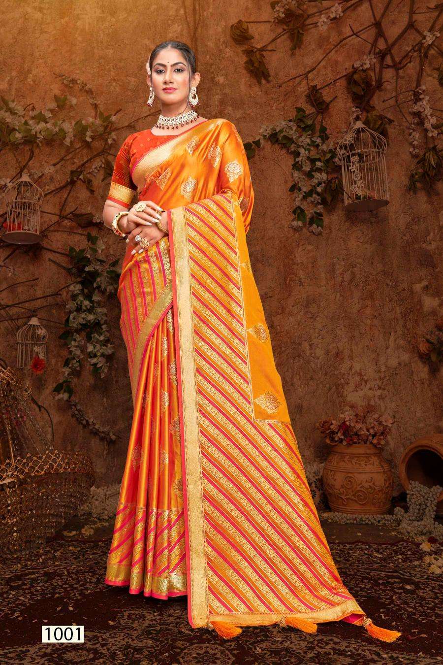 Saroj Milan Satin silk vol.7 Saree wholesalers in Gujarat