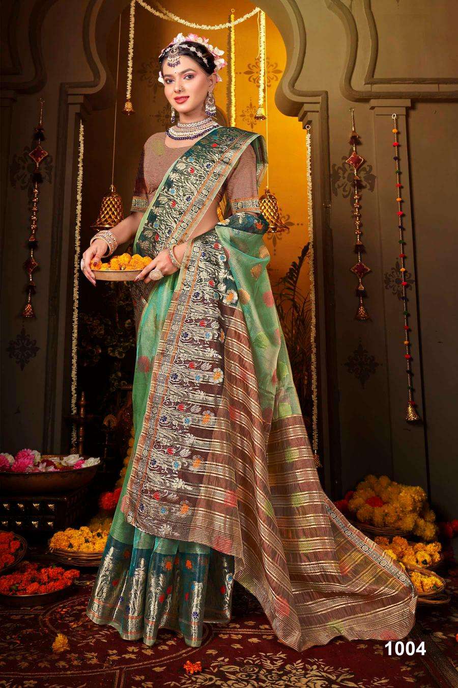 Saroj Pretty woman tissue vol.1 Saree suppliers in Surat