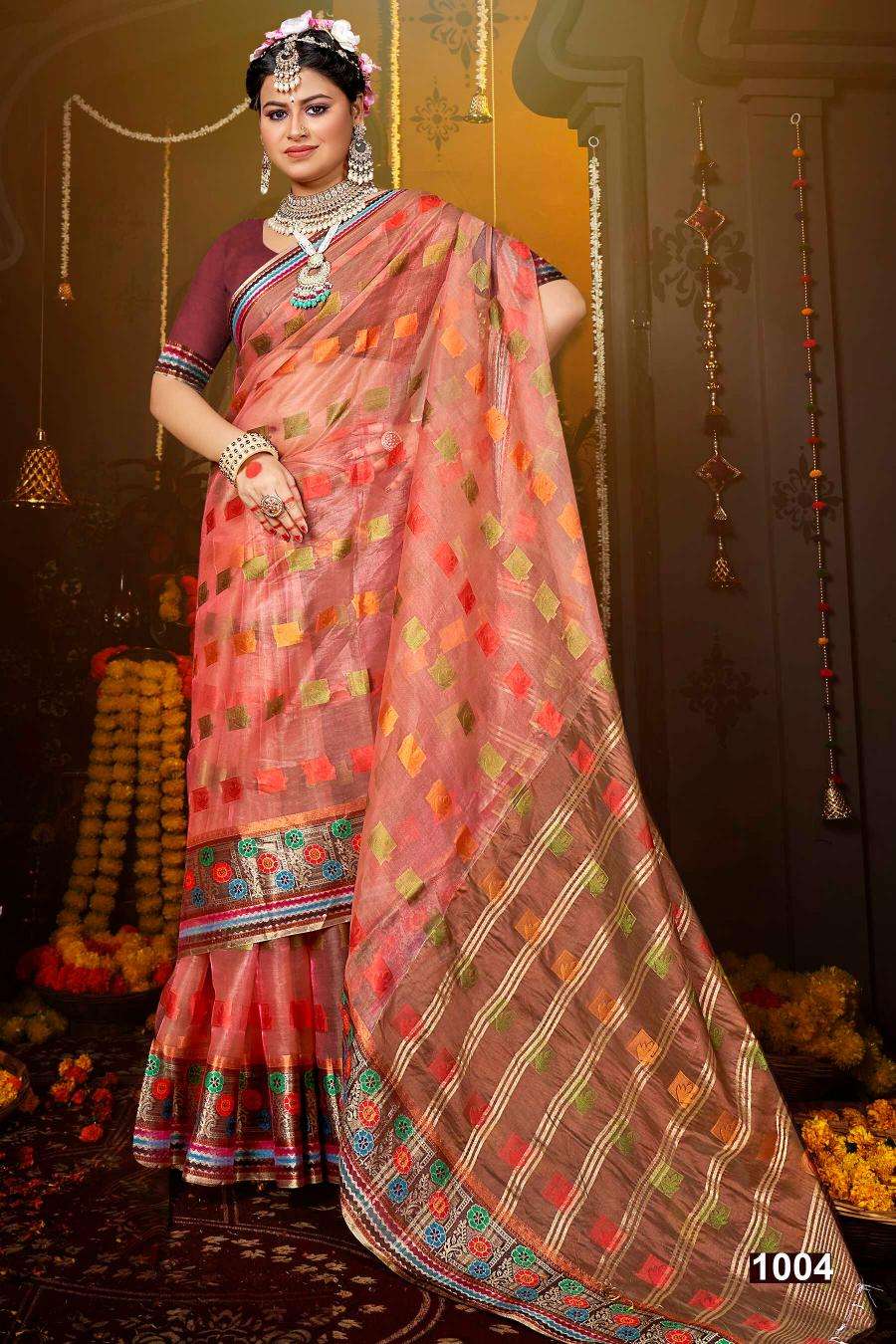 Saroj Pretty woman tissue vol.2 Surat saree industry