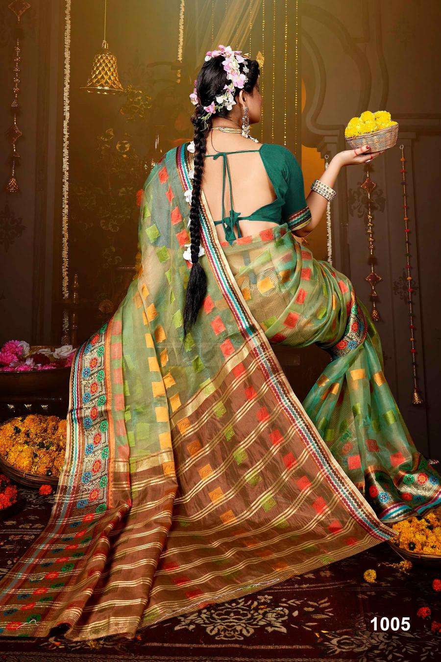 Saroj Pretty woman tissue vol.2 Surat saree industry