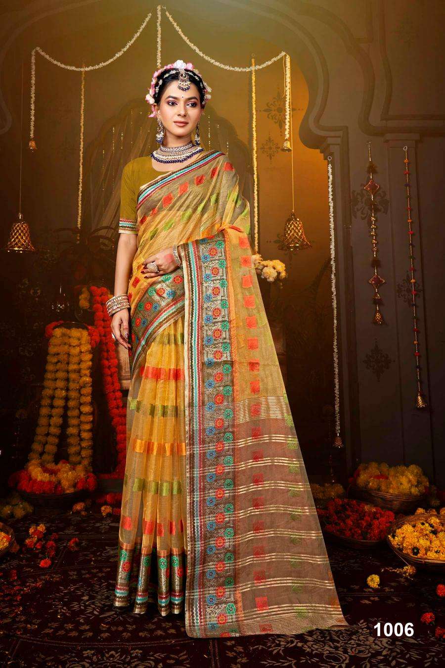 Saroj Pretty woman tissue vol.2 Surat saree industry