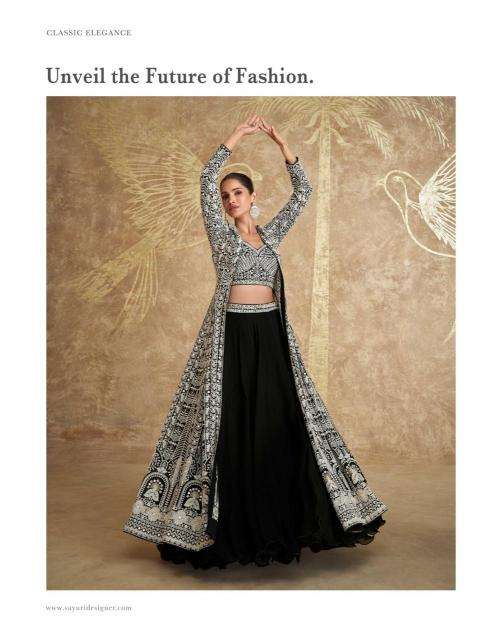 Sayuri Zoya Designer Indo Western Wear catalogs with price