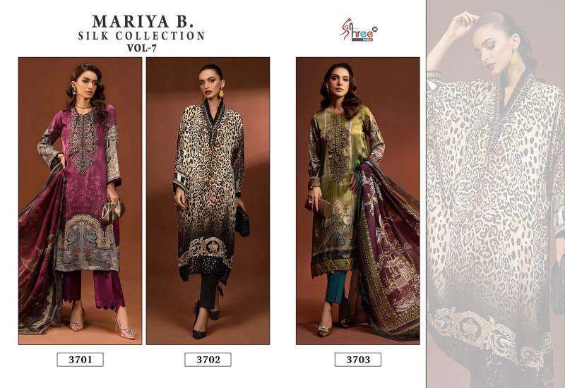 Shree Mariya B Silk Collection Vol 7 Wholesale Punjabi suits in Surat