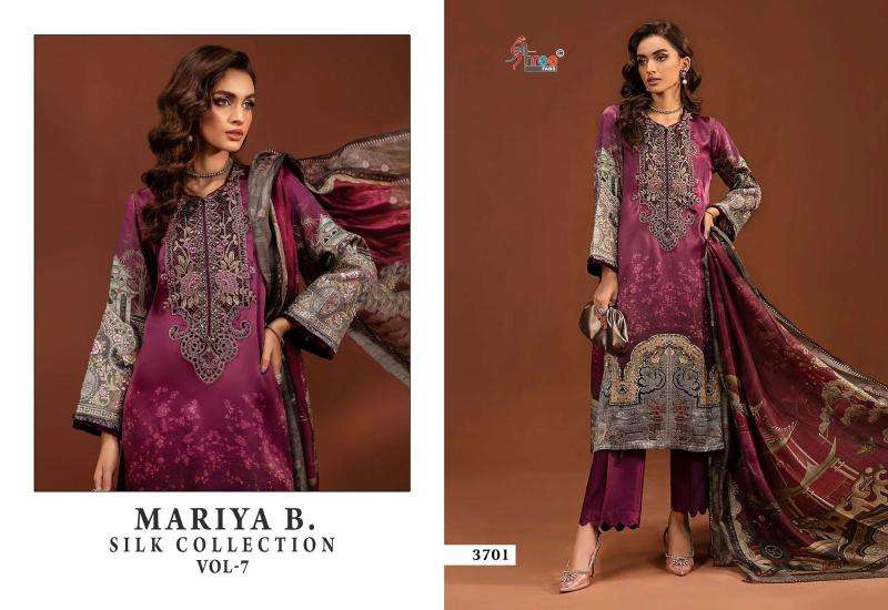 Shree Mariya B Silk Collection Vol 7 Wholesale Punjabi suits in Surat