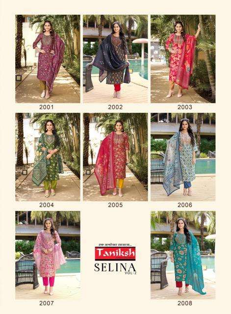 Taniksh Selina Vol 2 Kurti factory in Ahmedabad