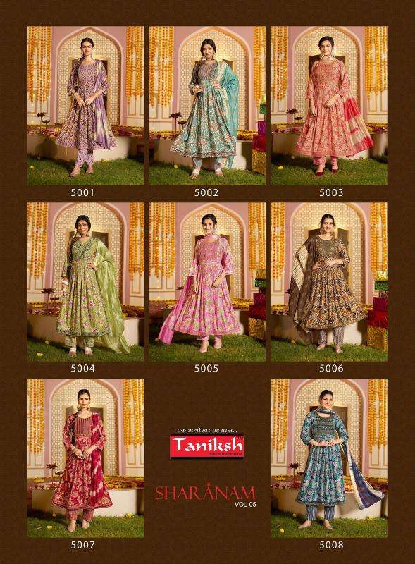 Taniksh Sharnam Vol 5 Kurti Suppliers in Surat