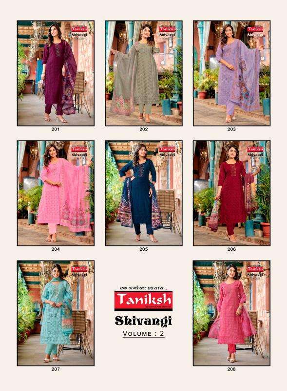 Taniksh Shivangi Vol 2 Kurti Wholesale Distributors