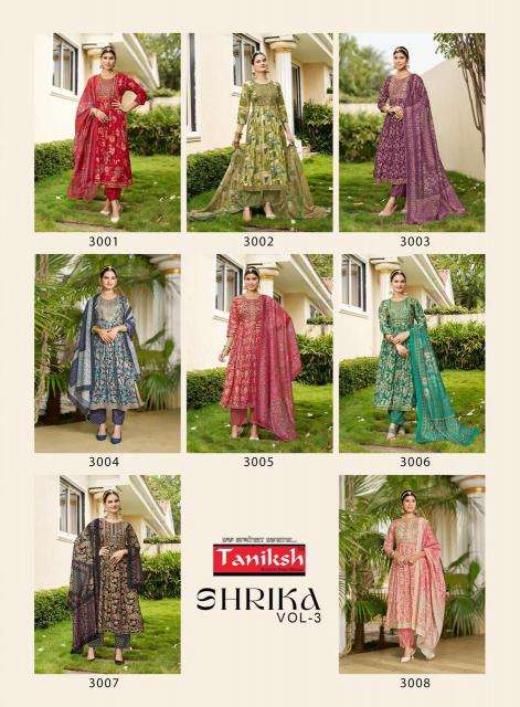 TANIKSH SHRIKA Vol 3 Latest kurtis in Ahmedabad