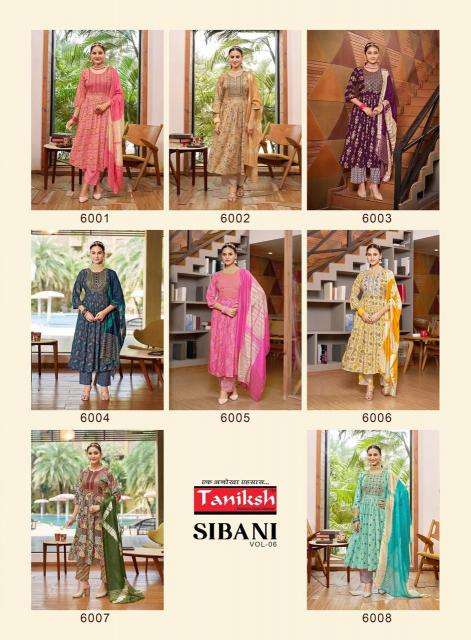 Taniksh Sibani Vol 6 Kurti manufacturers in Surat