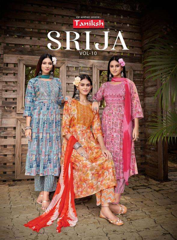 TANIKSH SRIJA Vol 10 Wholesale designer kurtis in Ahmedabad