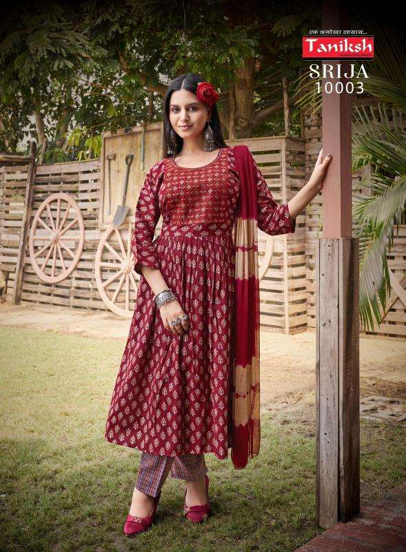 TANIKSH SRIJA Vol 10 Wholesale designer kurtis in Ahmedabad