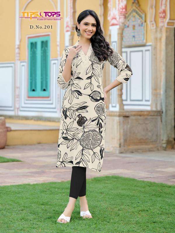 TIPS & TOPS VIANA Vol 2 Kurti manufacturers in Gujarat