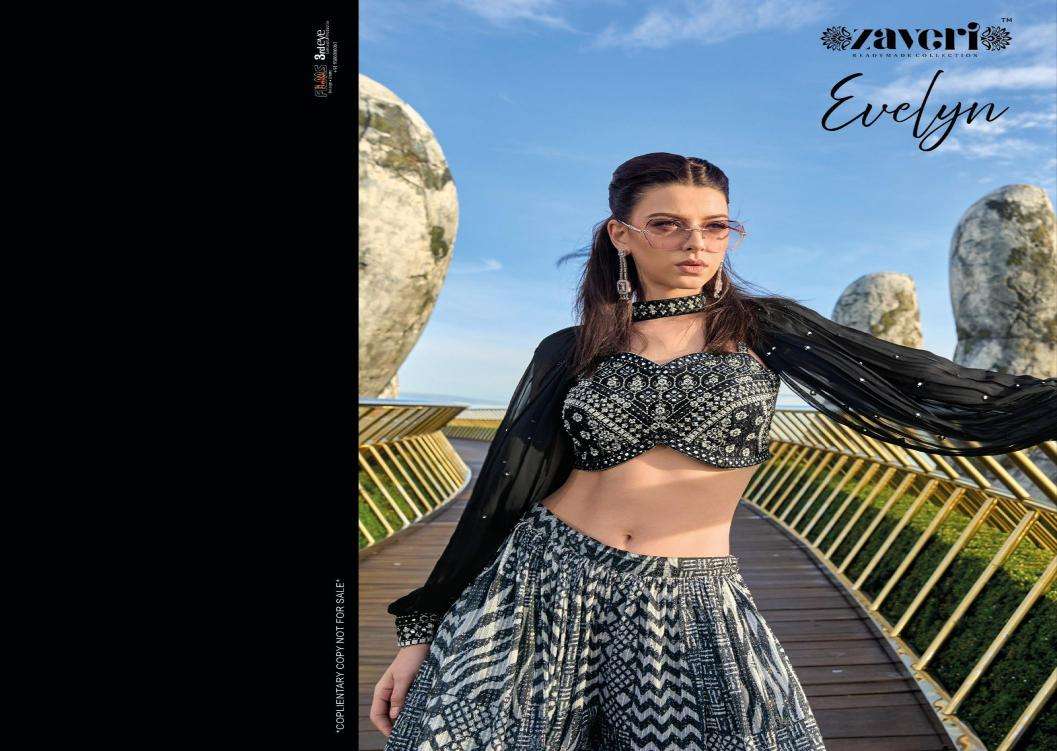 Zaveri Evelyn wholesale Indo Western wholesale in Kolkata