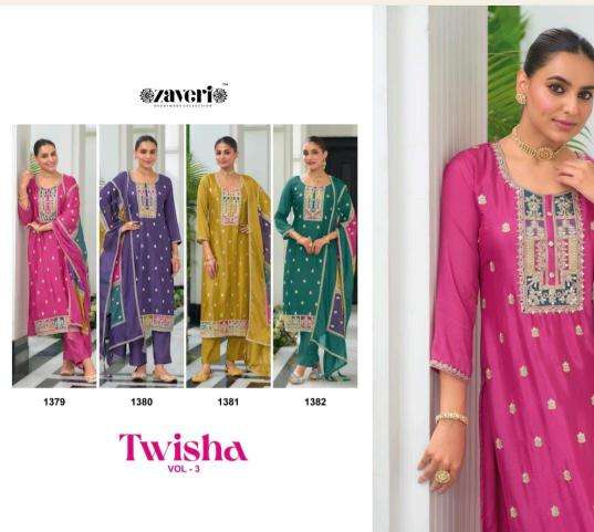 Zaveri Twisha Vol 3 wholesale salwar kameez online