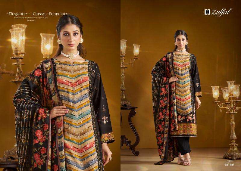 Zulfat Aayat Cotton Dress Material manufacturers in Ahmedabad