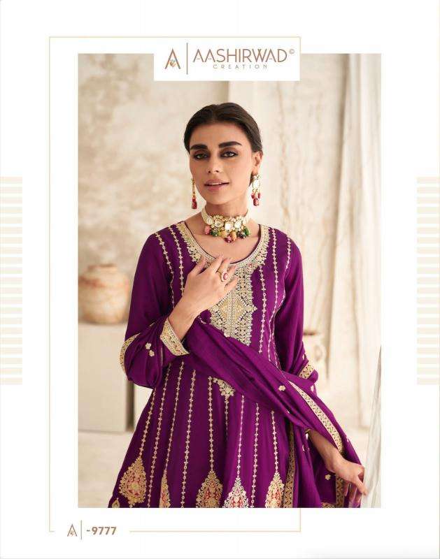 Aashirwad Gulkand Romani Designer Indian suits wholesale