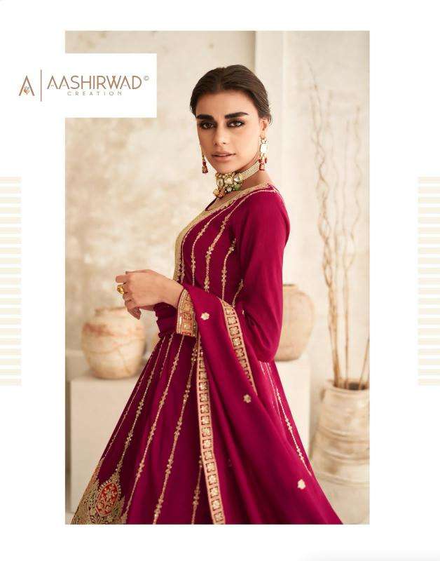 Aashirwad Gulkand Romani Designer Indian suits wholesale