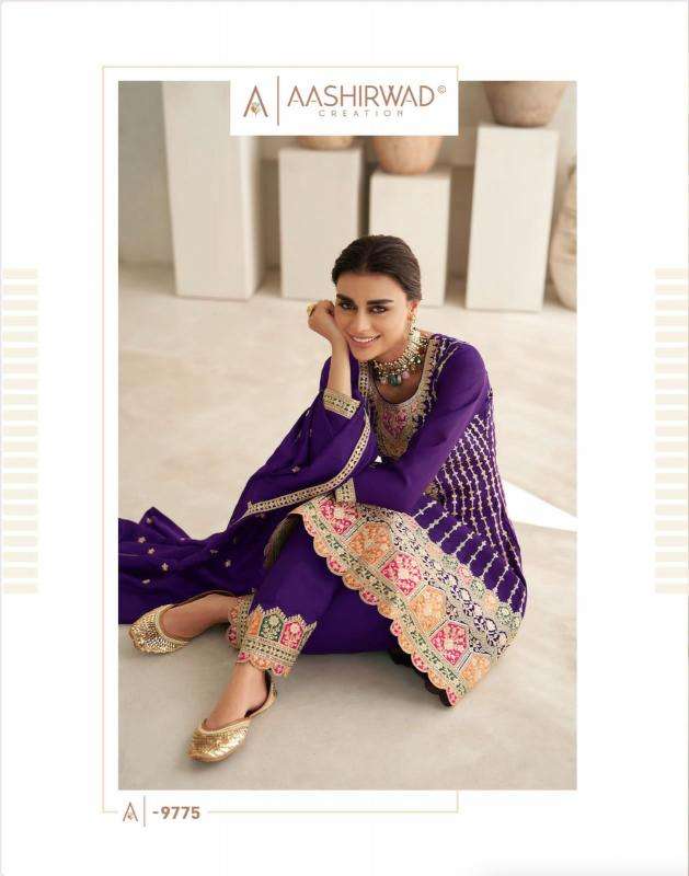 Aashirwad Gulkand Romani Designer Indian suits wholesale