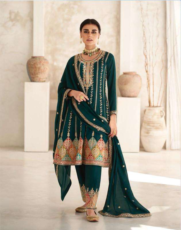 Aashirwad Gulkand Romani Designer Indian suits wholesale