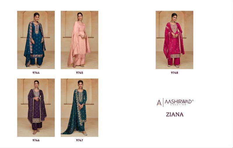 Aashirwad Ziana Salwar kameez materials in Mumbai