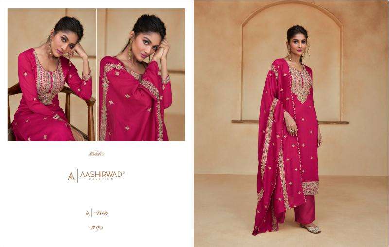 Aashirwad Ziana Salwar kameez materials in Mumbai