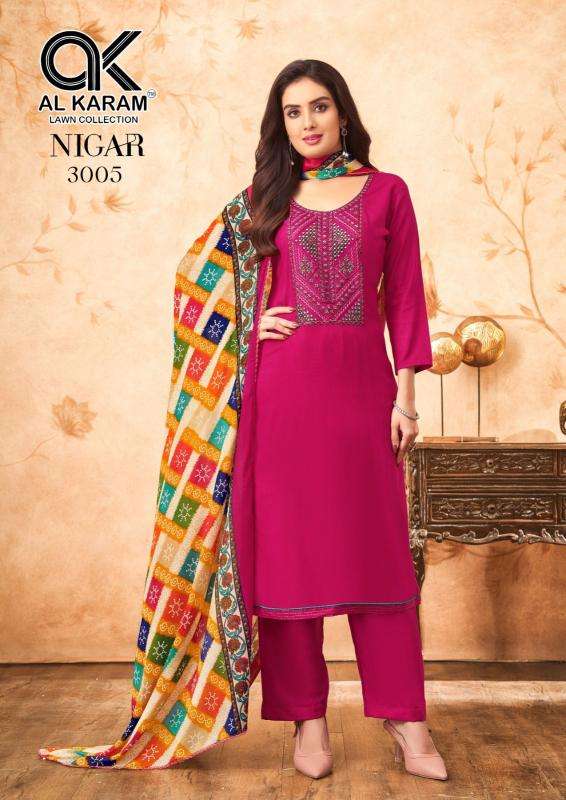 Al Karam Nigar Vol 3 Designer dress material wholesale