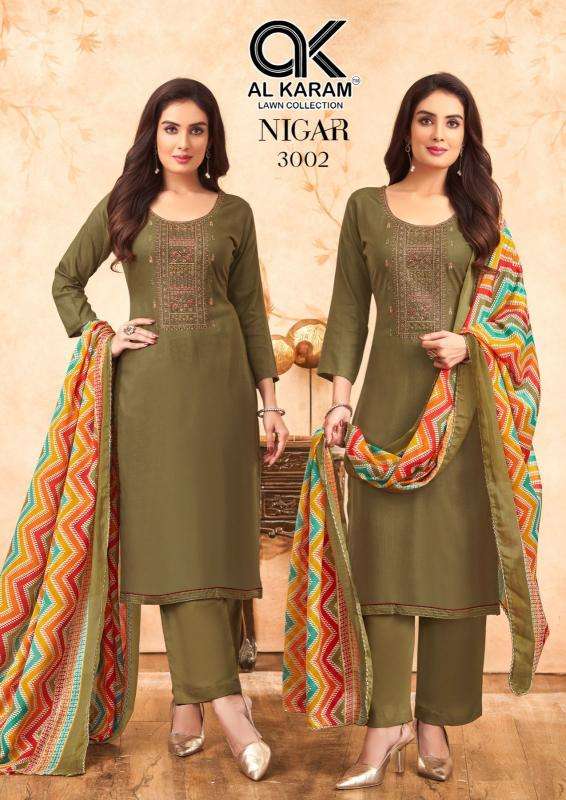 Al Karam Nigar Vol 3 Designer dress material wholesale