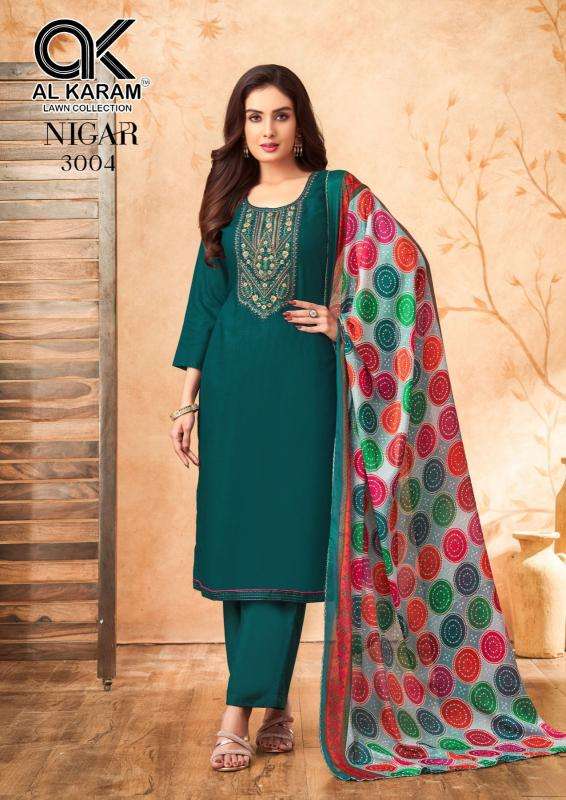 Al Karam Nigar Vol 3 Designer dress material wholesale