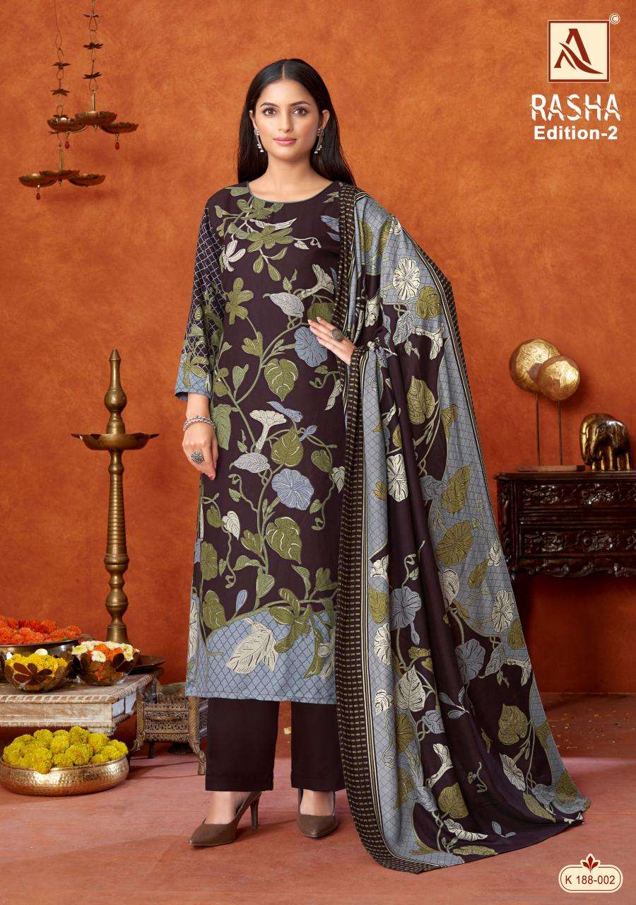 Alok Rasha Dress Material Wholesalers in Rajkot