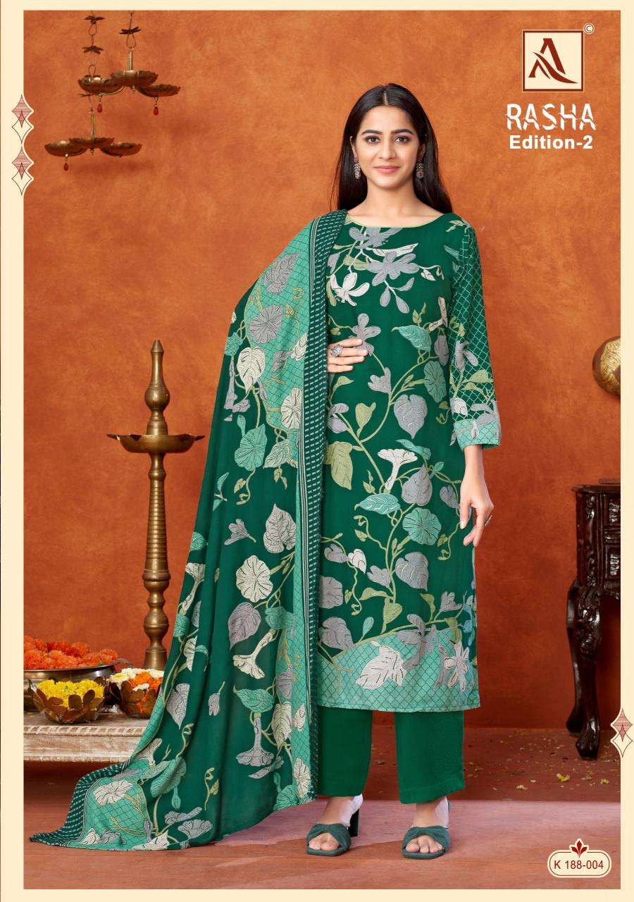 Alok Rasha Dress Material Wholesalers in Rajkot