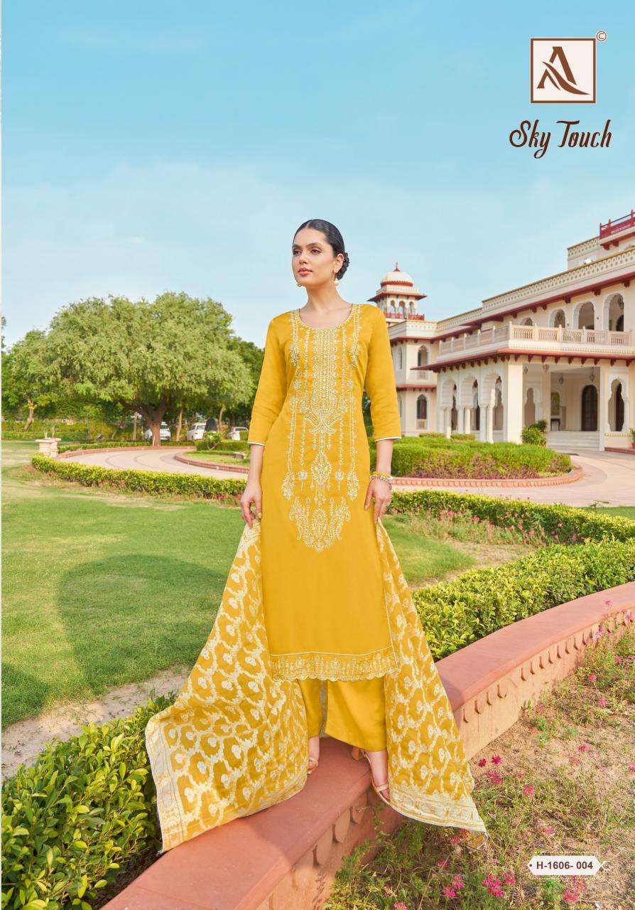 Alok Sky Touch Dress Material Manufacturers in Surat