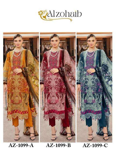 Alzohaib Az 1099 Chiffon Dupatta indian salwar kameez near me