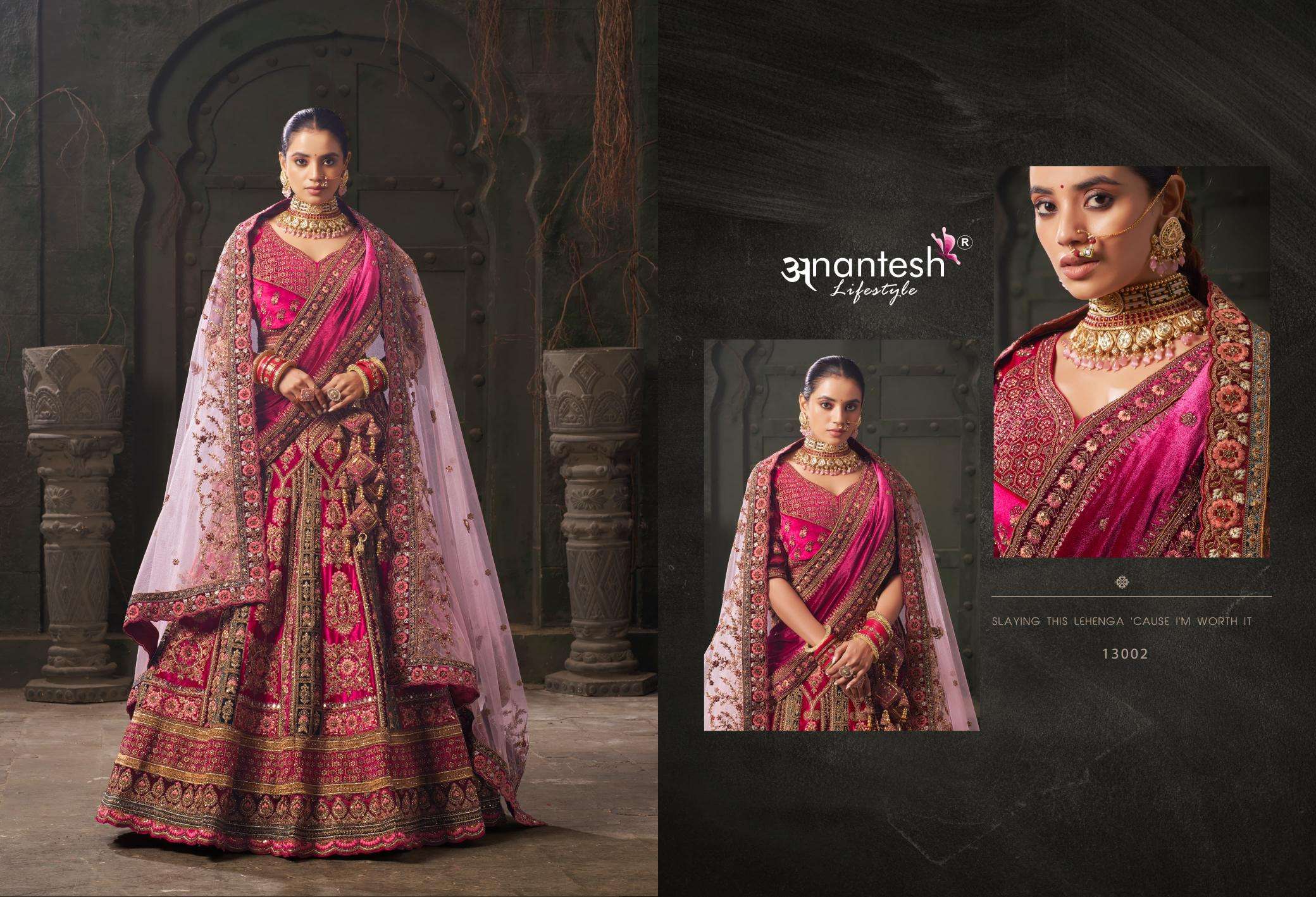 Anantesh Wedding Bride Vol 1 Designer bridal lehenga Choli surat gujarat